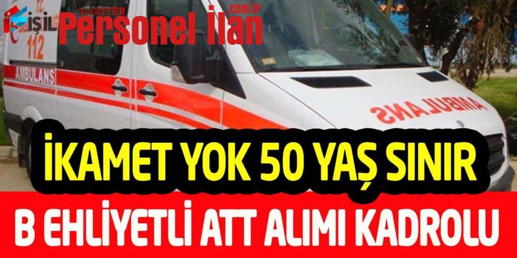 İstanbul Büyükşehir Kadrolu Acil Tıp Teknisyeni Alımı İkamet Şartsız