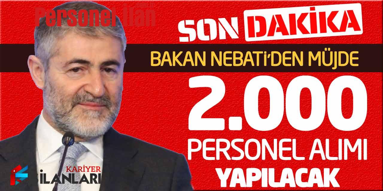 Son Dakika Bakan Müjdeyi Verdi! Şubat’ta 2.000 Yeni Memur Alımı Yapılacak