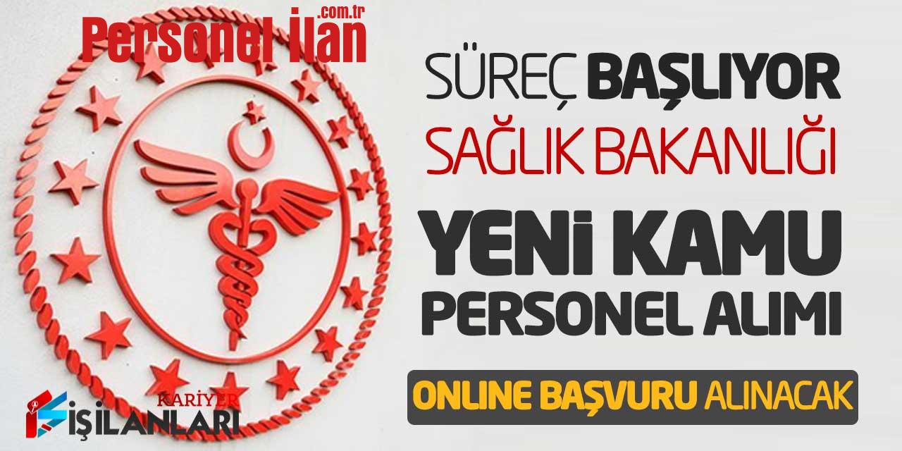 Süreç Başlıyor! Sağlık Bakanlığı Yeni Personel Alımı Online Başvuruları Alınacak