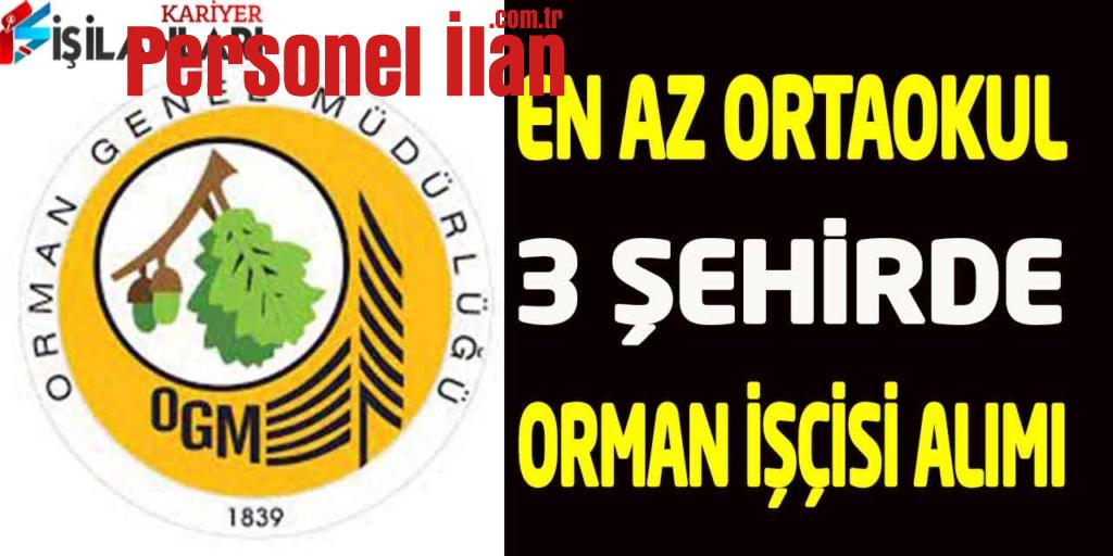 Tarım Bakanlığı 3 Şehirde En Az Ortaokul Mezun Kamu İşçi Alımı