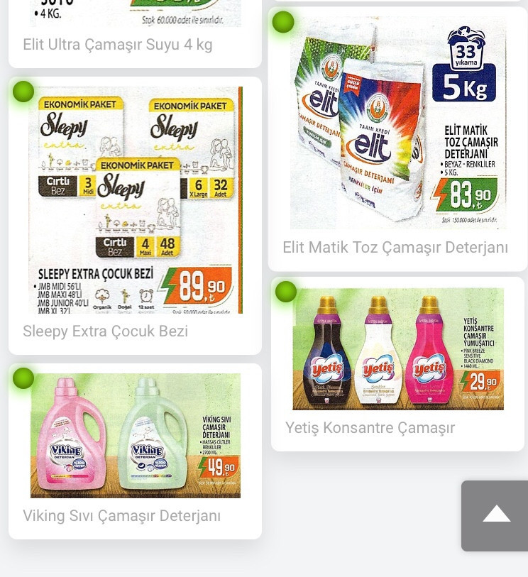 Tarım Kredi Marketlerinde yılbaşı indirimleri yarın bitiyor! 5 kg toz çamaşır deterjanı 83 TL
