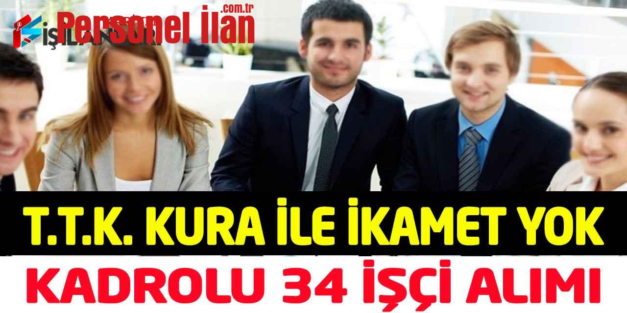 Türkiye Taşkömürü Kurumu Genel Başvuru Lise Mezun 34 İşçi Alımı İŞKUR’da