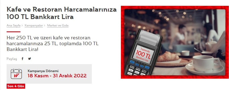 Ziraat Bankası 4 gün içinde  o kampanya şartlarını sağlayan tüm müşterilerine  100 lira verecek!