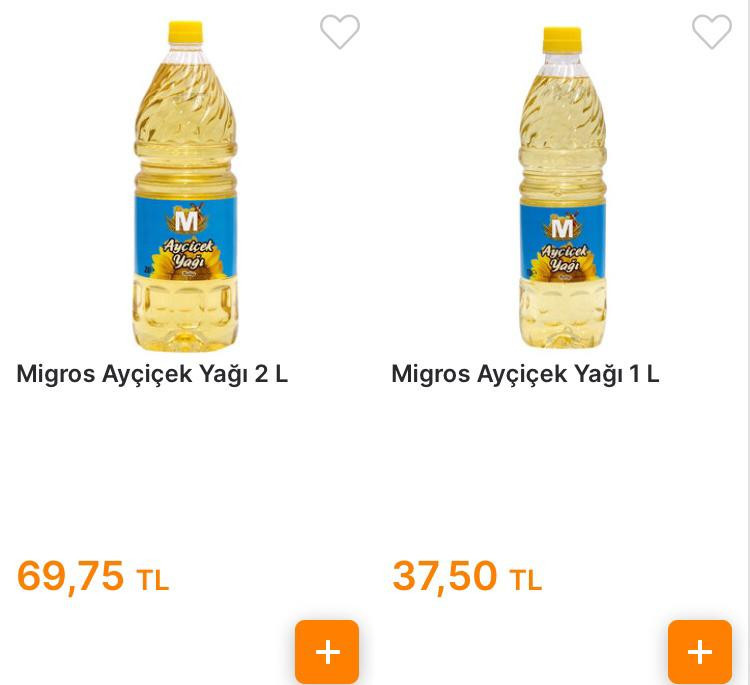 Migros Bizim Toptan ve CarrefourSA marketlerde Ayçiçek yağı fiyatlarını sizler için karşılaştırdık! - Resim : 2