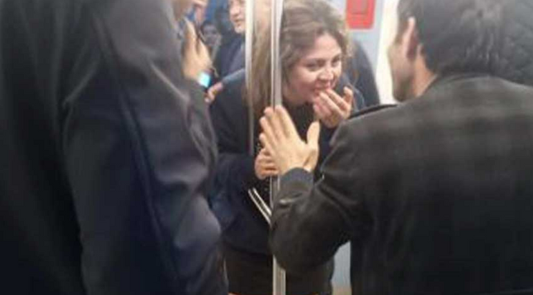 Ankara'da yürekler ağıza geldi! Kafası metronun demirlerine sıkıştı!