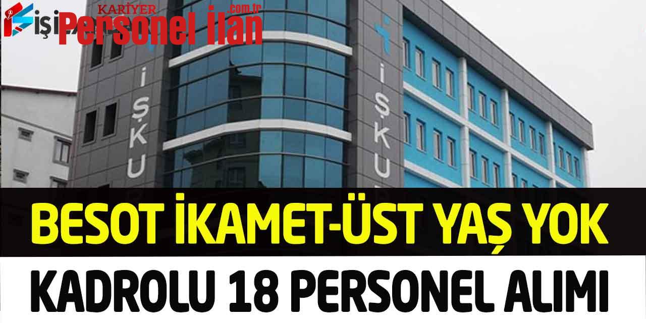 BESOT Genel Başvuru Üst Yaş Şartsız Kadrolu 18 İşçi Elektrikçi Alımı