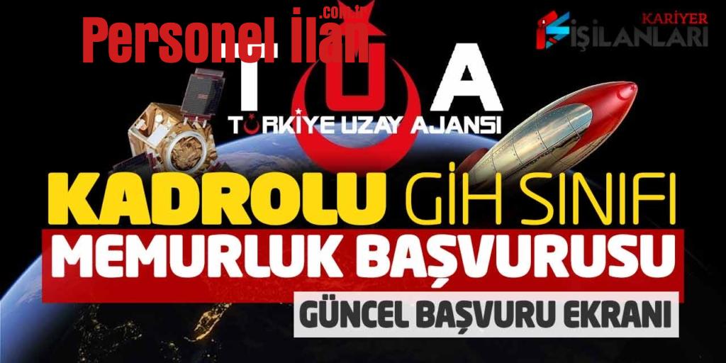 Başkanlık Kadrolu GİH Sınıfı Memurluk İçin Başvuru Alıyor! Online Başvuru