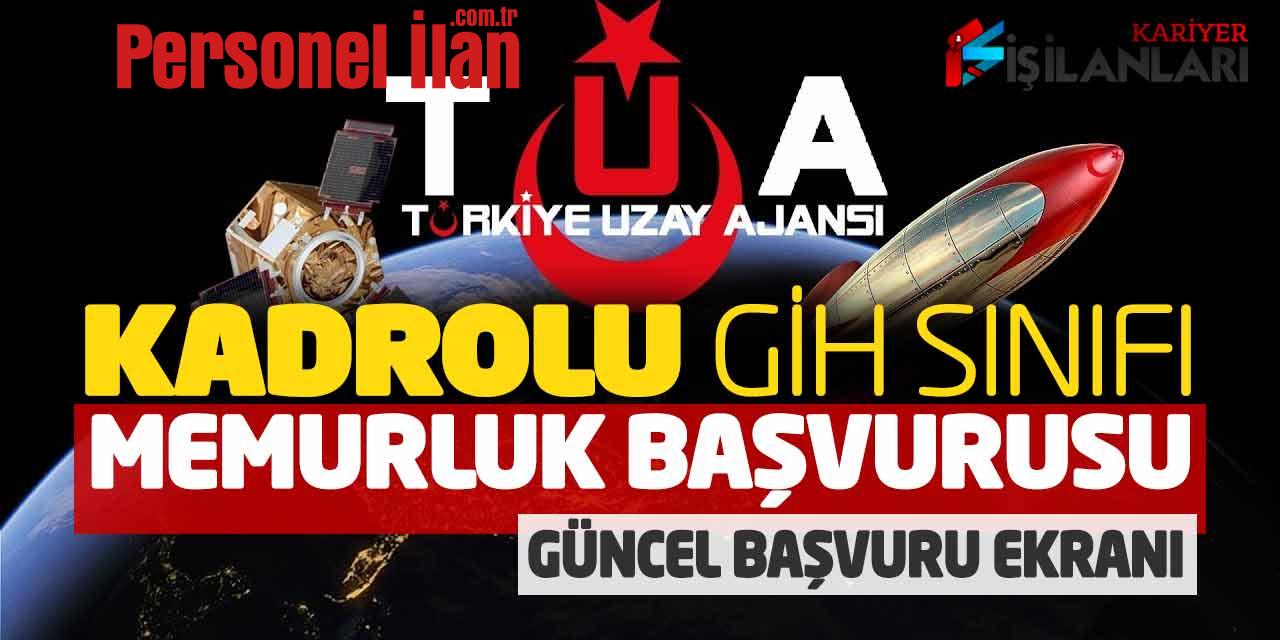 Başkanlık Kadrolu GİH Sınıfı Memurluk İçin Başvuru Alıyor! Online Başvuru