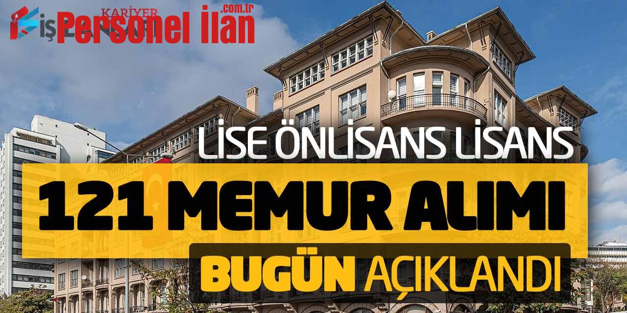 KPSS 60 Lise Önlisans Lisans 121 Memur Alımı Bugün Açıklandı! Devlet Tiyatroları