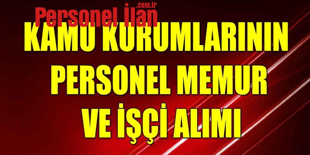Kamu Kurumlarının Personel Memur Ve İşçi Alımı