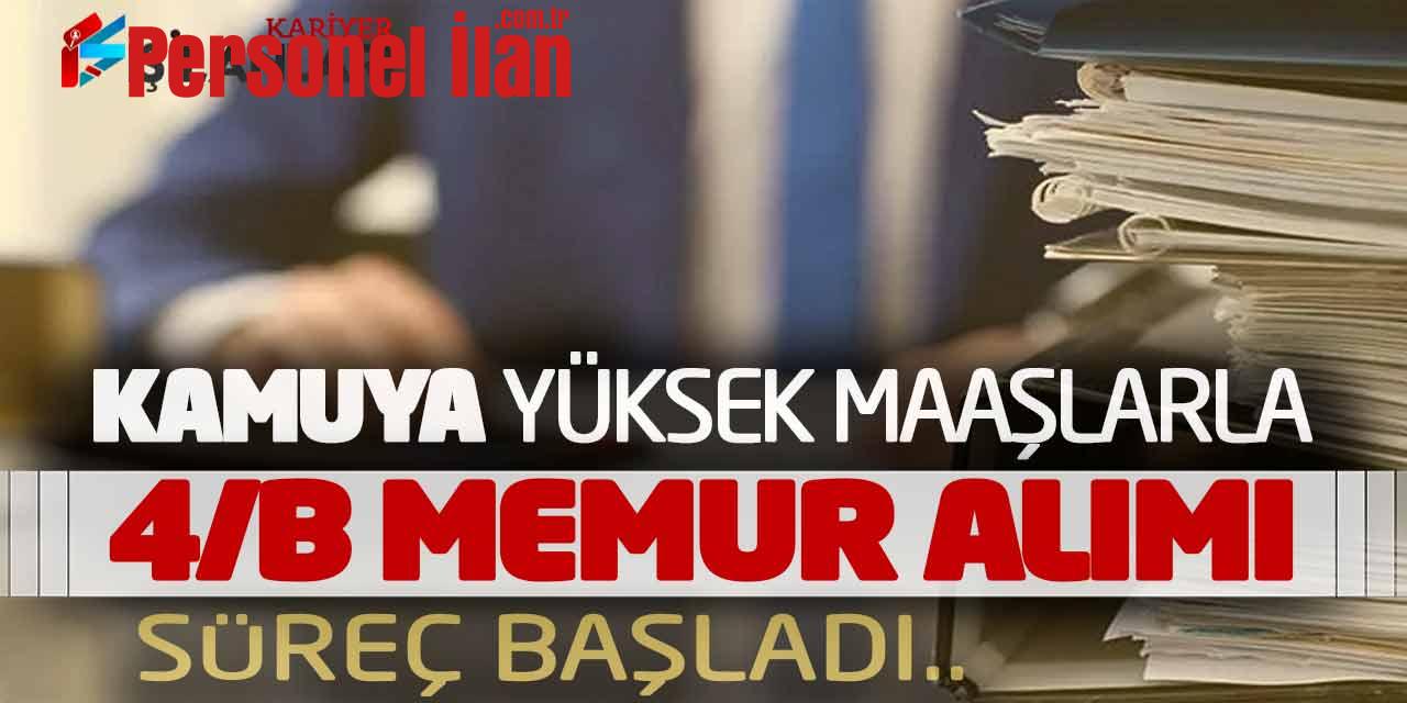 Kamuya Yüksek Maaşlarla Sözleşmeli Memur Alımı Yapılacak! Süreç Başladı