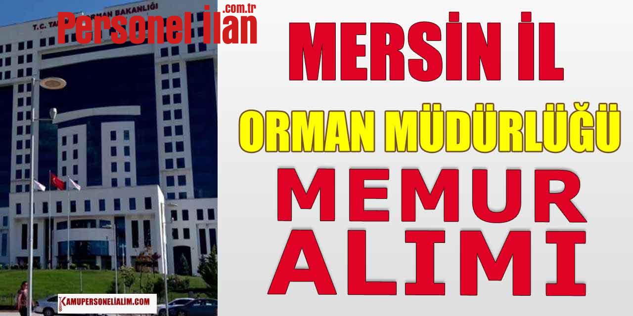 Mersin İl Tarım ve Orman Müdürlüğü Memur Alımı Başvuruları Başladı