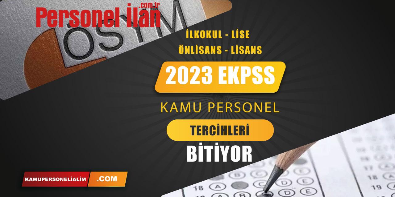 ÖSYM EKPSS 2323 Devlet Memuru Alımı Başvuruları Sona Eriyor