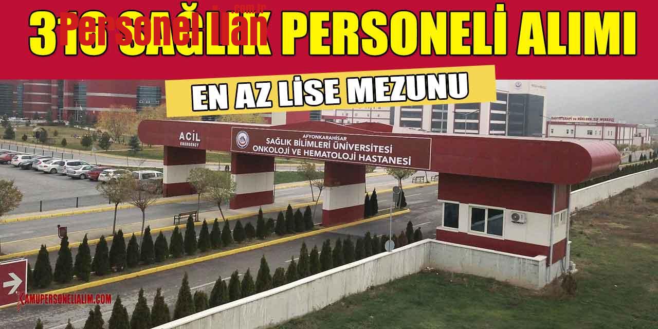 Sağlık Bilimleri Üniversitesi 316 İşçi, Personel Ve Sağlık Personeli Alacak