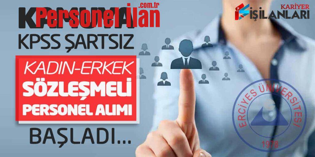 Kamuya KPSS Şartsız Kadın-Erkek Sözleşmeli Personel Alımı Başladı