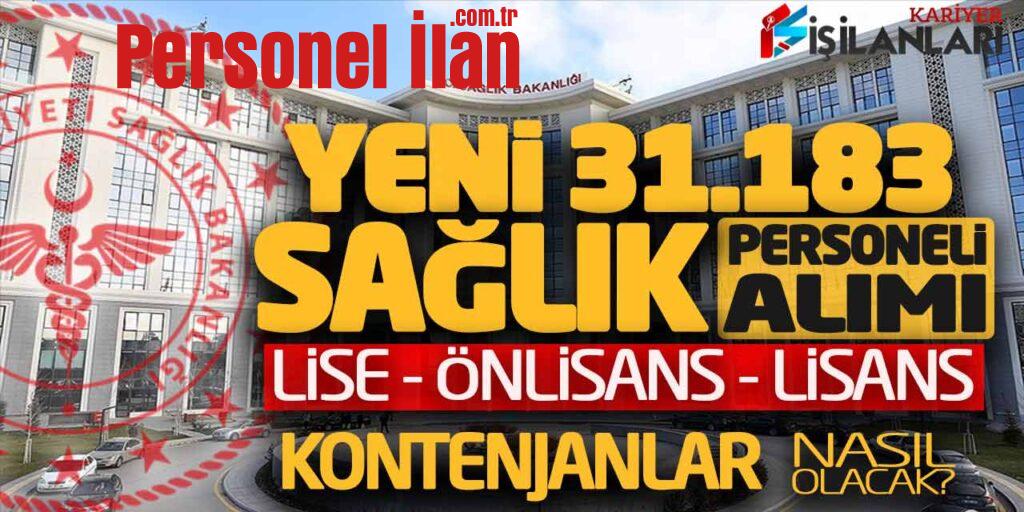 Yeni 31.183 Sağlık Personeli Alımı! Lise MYO Lisans Kontenjanlar Nasıl Olacak