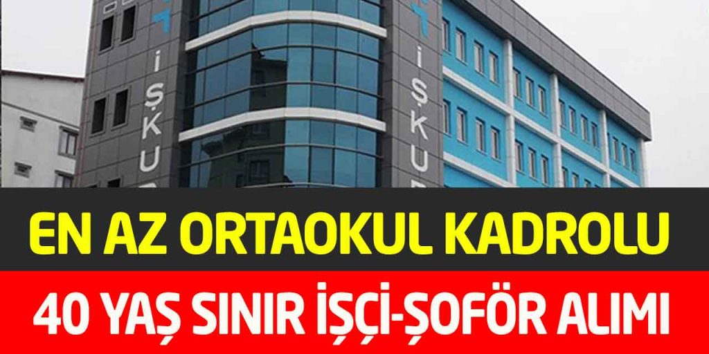 Belediye Başkanlığı En Az Ortaokul 40 Yaş Sınır Personel Alımı