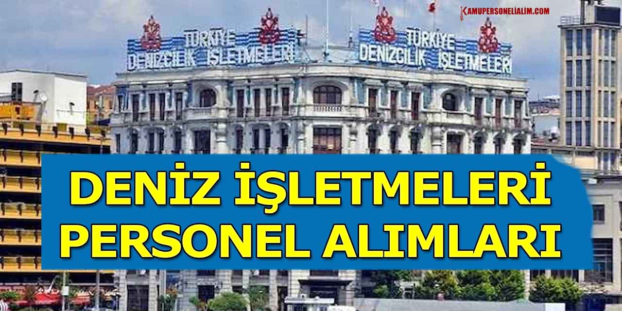 Denizcilik İşletmeleri Genel Müdürlüğü Büro Memuru Alımı İŞKUR İlanları