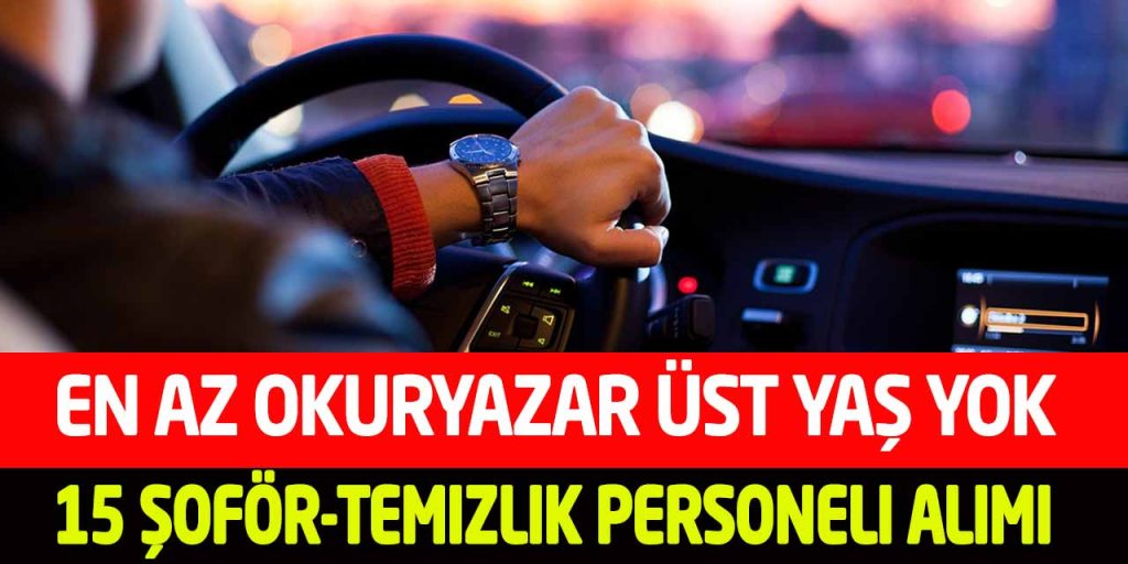 Enez Belediyesi En Az Okuryazar Üst Yaş Yok Şoför-Temizlik İşçisi Alımı
