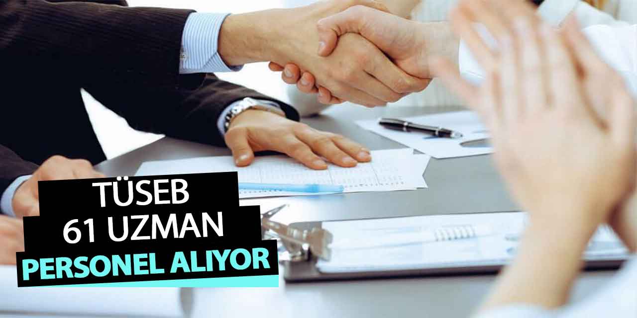 TÜSEB 61 Kamu Memur Alımı Kontenjan Dağılımı