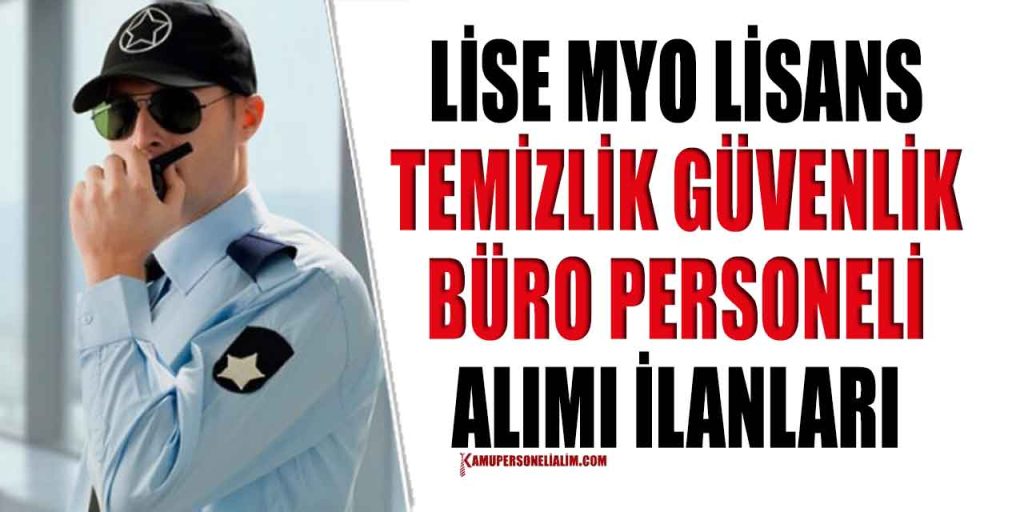 Bandırma Onyedi Eylül Üniversitesi 13 Temizlik, Güvenlik ve Büro Personeli Alacak