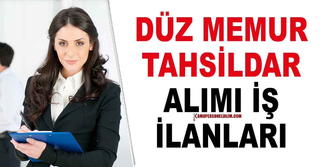 Çadırkaya Belediyesi B Ehliyetli Düz Memur Ve Tahsildar Alımı Kamu İlan