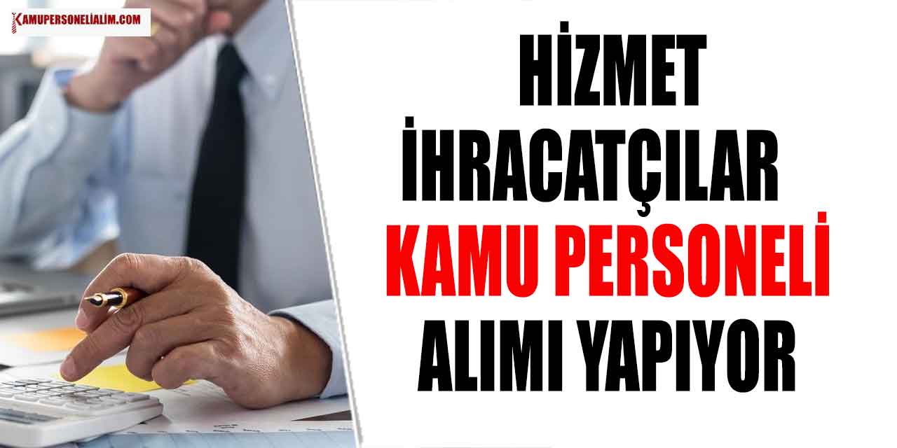 Kamu HİB Uzman Yardımcısı ve İdari Personel Alımı Duyurusu