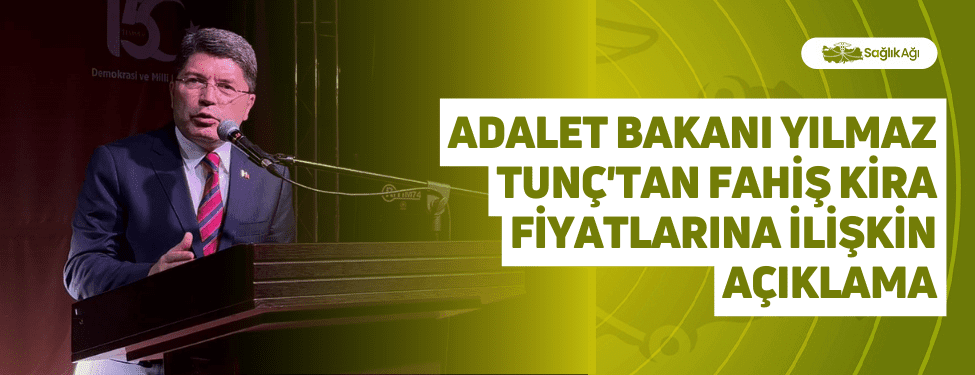 Adalet Bakanı Yılmaz Tunç