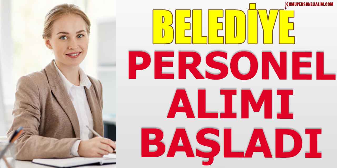 Erzurum Büyükşehir Belediyesi Daimi Büro Personeli Alımı