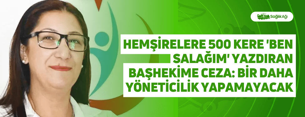 Hemşirelere 500 Kere