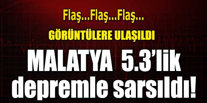 Malatya 5.3 Depremi Görüntüleri (Adıyaman Gölbaşı)