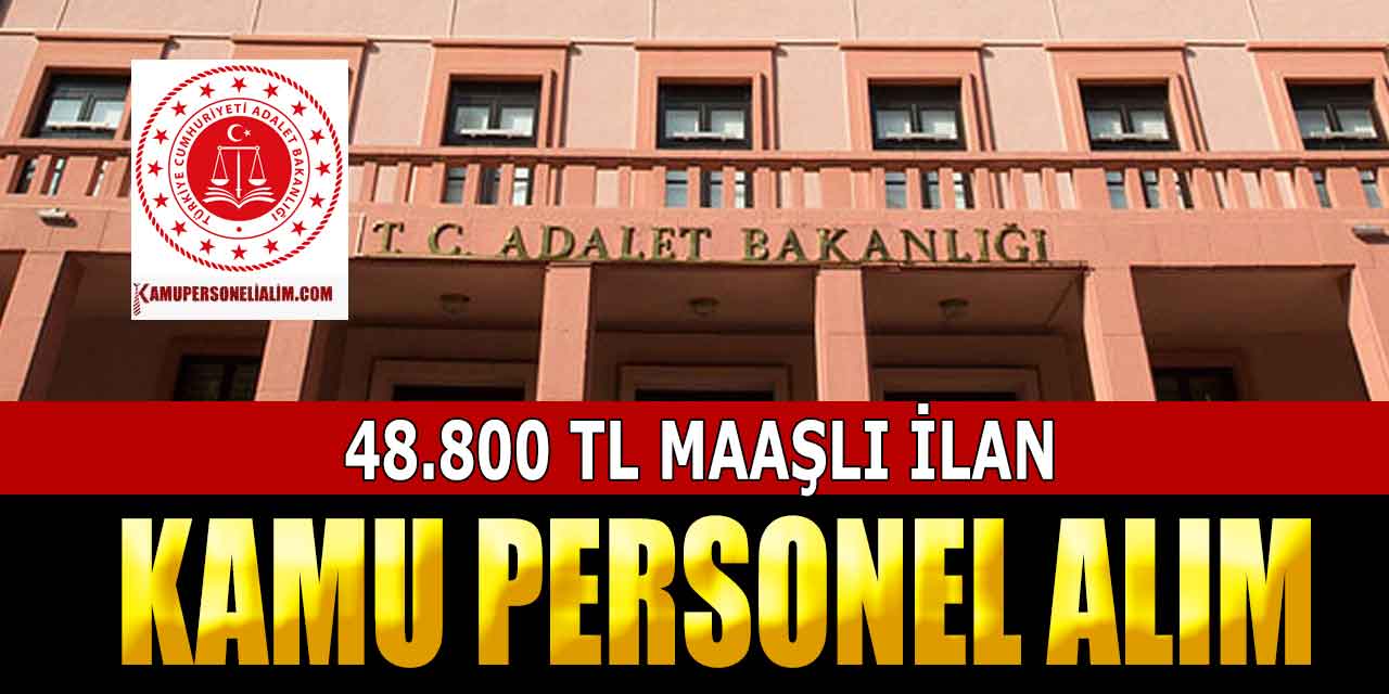 Adalet Bakanlığı 18 Çözümleyici Alımı Kamu İlanı