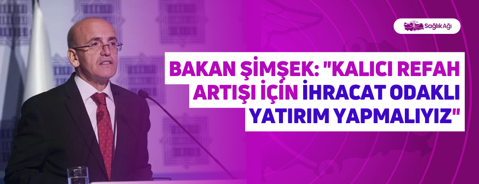 Bakan Şimşek: