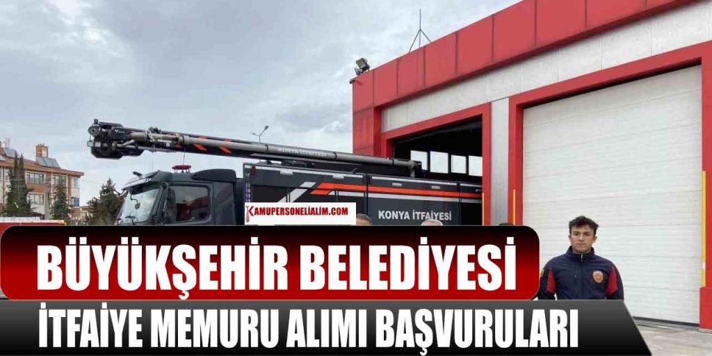 Büyükşehir Belediyesi 200 İtfaiye Alımı Başvurularında Geri Sayım