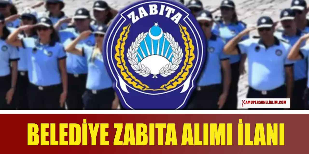 Dikili Belediyesi 4 Zabıta Memuru ve Tahsildar Alımı