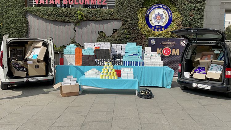 i̇stanbul'da kaçak i̇laç operasyonu: 3 şüpheli yakalandı