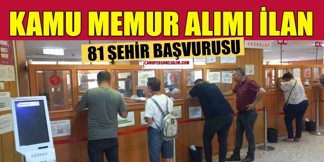 Kadıköy Belediyesi 32 Düz Memur, Zabıta Ve Tahsildar Alımı