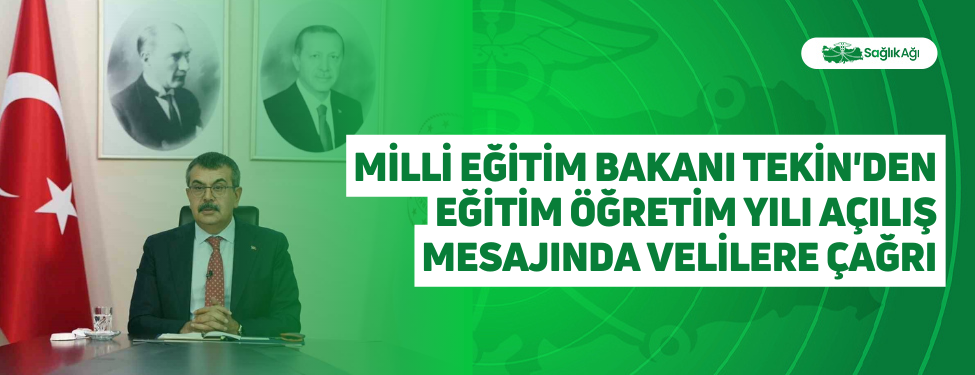 Milli Eğitim Bakanı Tekin