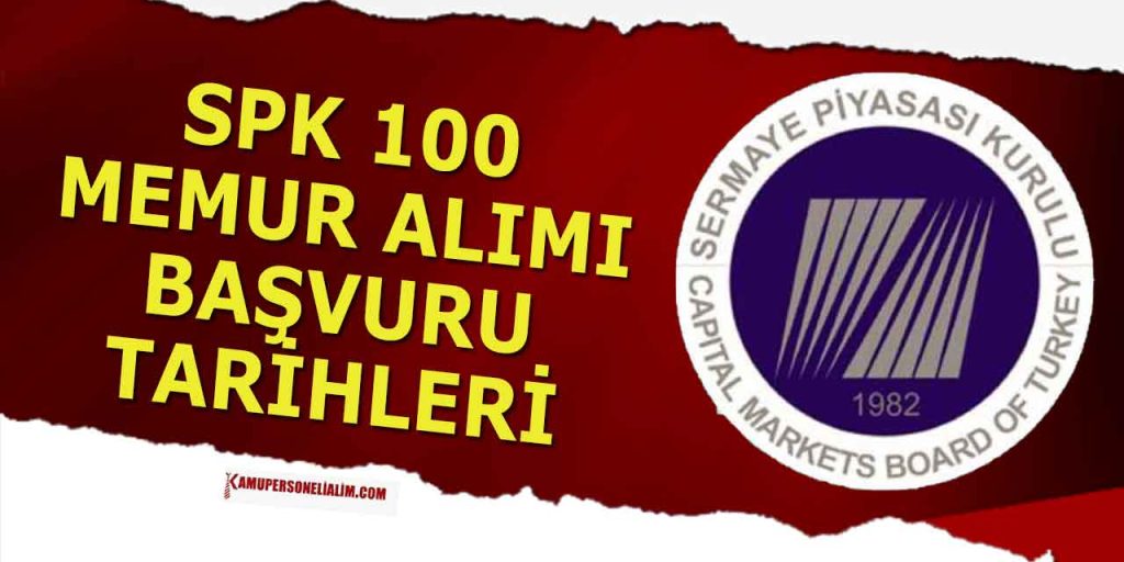Sermaye Piyasası Kurumu 100 Kamu Memur Alımı 11 Eylül