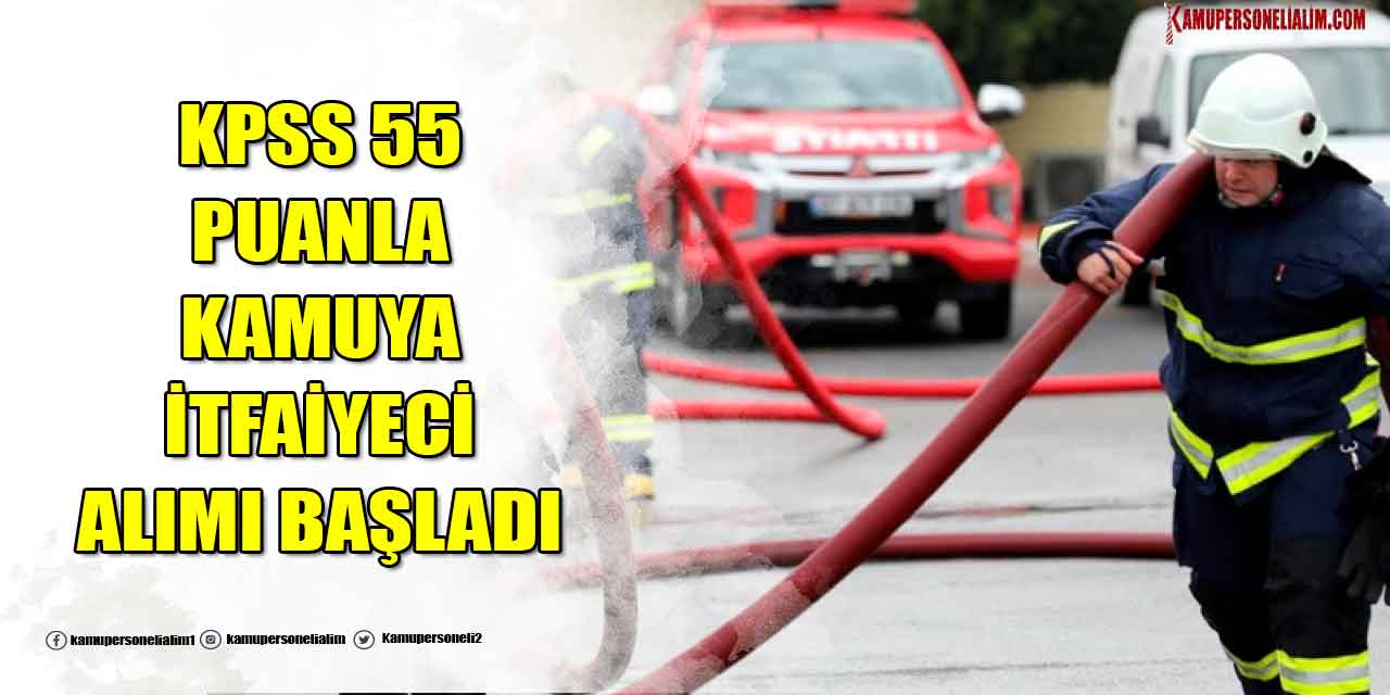 Antalya Büyükşehir Belediyesi 50 Memur Alımı (İtfaiye Memuru)
