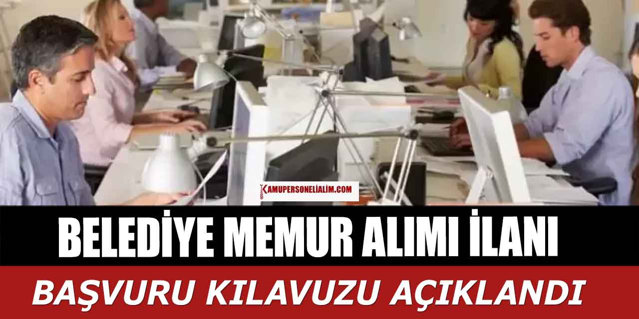 Çadırkaya Belediyesi Kamu Personel Alımı 2023