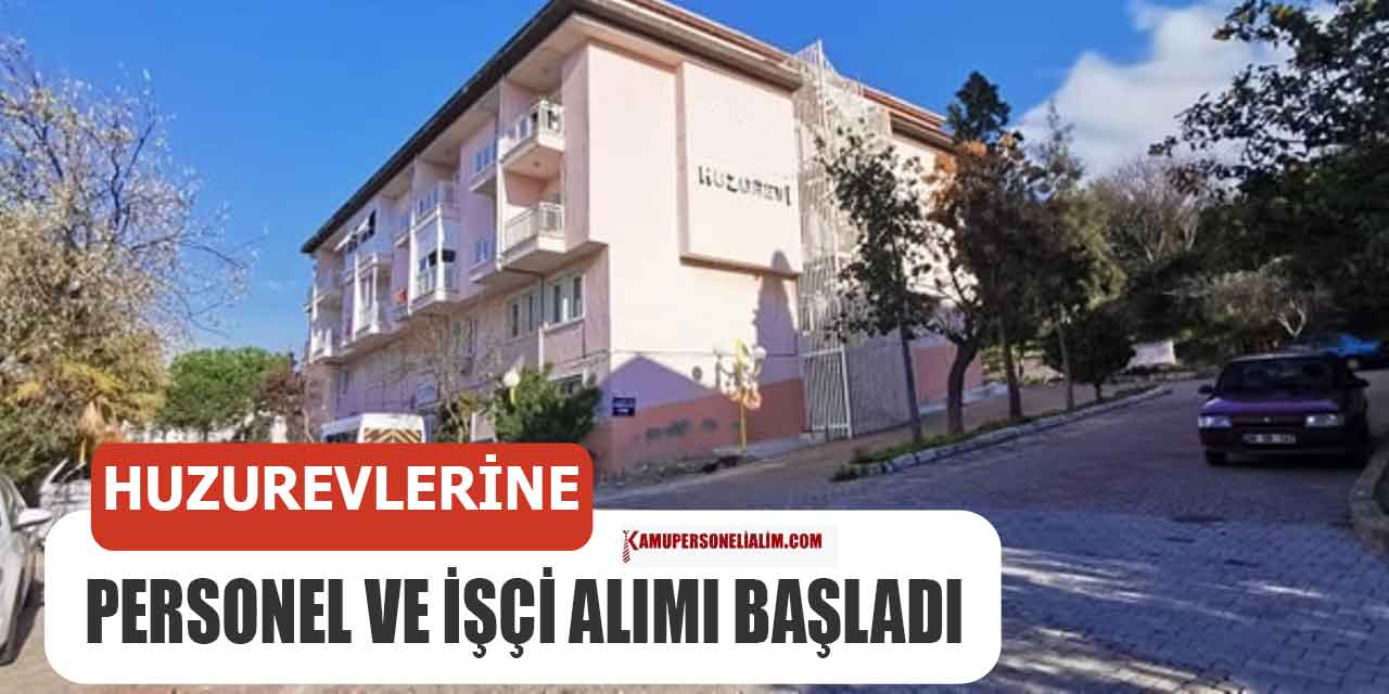 Huzurevlerine İŞKUR’dan 17 Alanda Personel ve İşçi Alımı Listesi