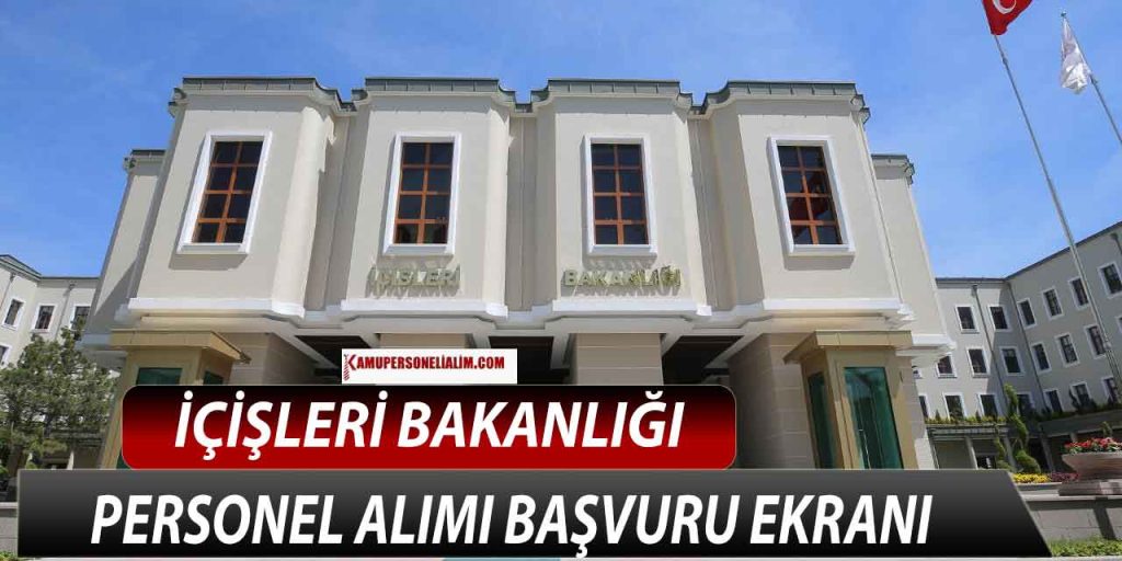 İŞKUR İlanları! İçişleri Bakanlığı KPSS Şartsız 48 Personel Alımı