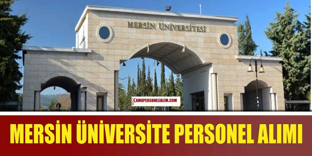 Mersin Büyükşehir Belediyesi 7 Sözleşmeli Personel Alımı