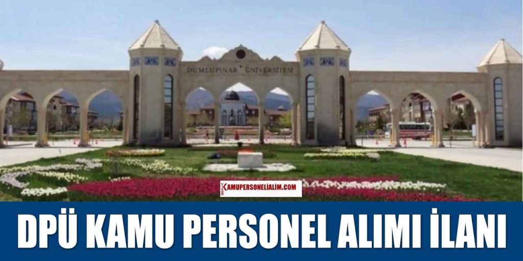 DPÜ En Az Lise Mezunu 56 Sözleşmeli Personel Alımı