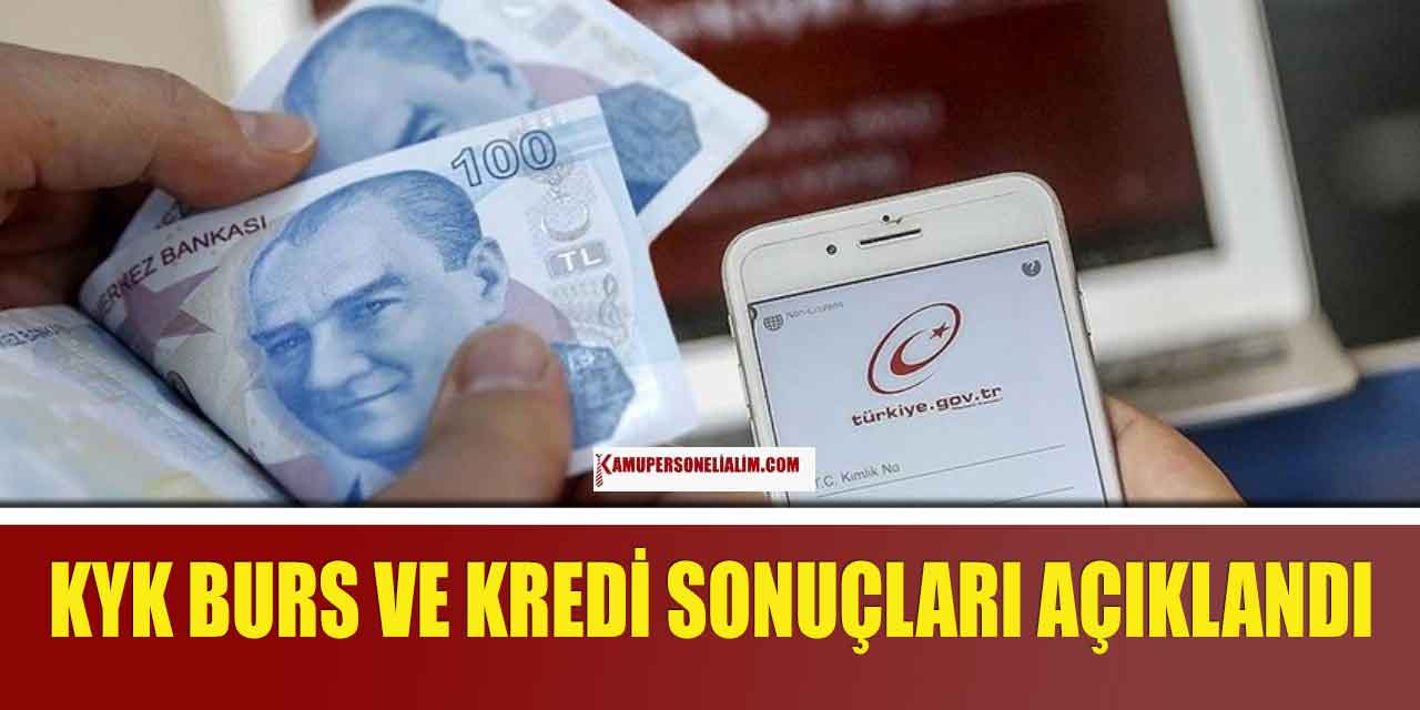 GSB KYK Burs ve Kredi Sonuçları Açıklandı: Sonuç Sorgulama Ekranı