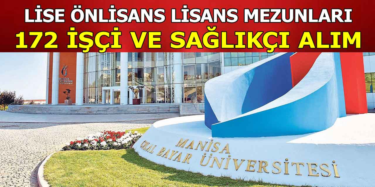 Manisa Celal Bayar Araştırma Hastanesi 172 İşçi ve Sağlıkçı Alacak