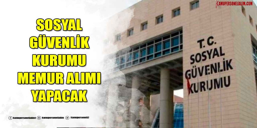 SGK 25 Kamu Memur Alımı Başvuru Ekranı