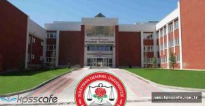 Süleyman Demirel Üniversitesi Lisans, Ön lisans, Lise Mezunu 104 Personel