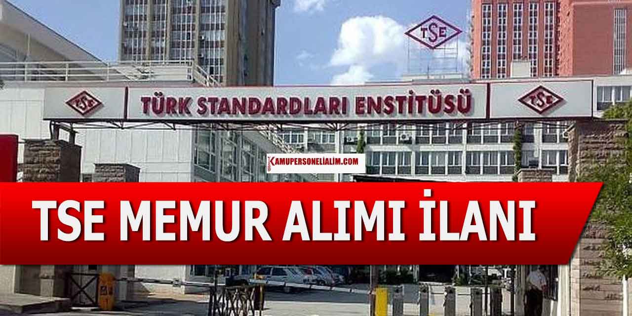 TSE Kasım Ayı Düz Memur Alımı Başladı